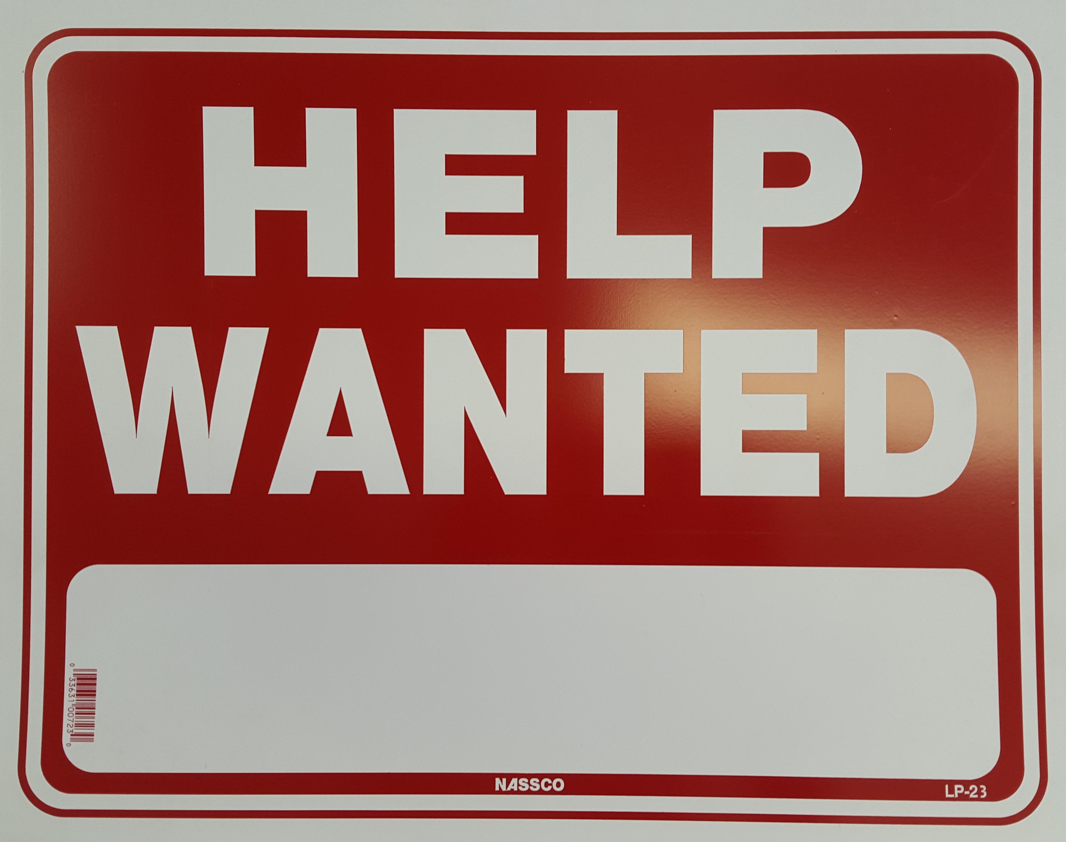 Help Wanted Signs
